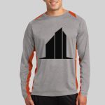 Long Sleeve Heather Colorblock Contender ™ Tee Thumbnail