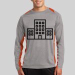 Long Sleeve Heather Colorblock Contender ™ Tee Thumbnail