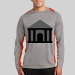 Long Sleeve Heather Colorblock Contender ™ Tee Thumbnail