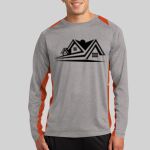 Long Sleeve Heather Colorblock Contender ™ Tee Thumbnail