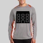Long Sleeve Heather Colorblock Contender ™ Tee Thumbnail
