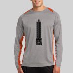 Long Sleeve Heather Colorblock Contender ™ Tee Thumbnail