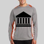 Long Sleeve Heather Colorblock Contender ™ Tee Thumbnail