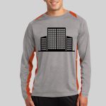 Long Sleeve Heather Colorblock Contender ™ Tee Thumbnail
