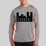 Long Sleeve Heather Colorblock Contender ™ Tee Thumbnail