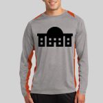 Long Sleeve Heather Colorblock Contender ™ Tee Thumbnail