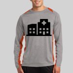 Long Sleeve Heather Colorblock Contender ™ Tee Thumbnail