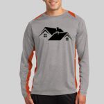Long Sleeve Heather Colorblock Contender ™ Tee Thumbnail
