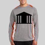 Long Sleeve Heather Colorblock Contender ™ Tee Thumbnail