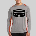 Long Sleeve Heather Colorblock Contender ™ Tee Thumbnail