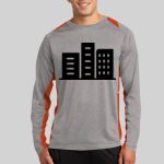 Long Sleeve Heather Colorblock Contender ™ Tee Thumbnail
