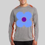 Long Sleeve Heather Colorblock Contender ™ Tee Thumbnail