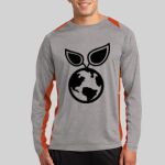 Long Sleeve Heather Colorblock Contender ™ Tee Thumbnail