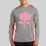 Long Sleeve Heather Colorblock Contender ™ Tee Thumbnail