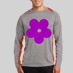 Long Sleeve Heather Colorblock Contender ™ Tee Thumbnail