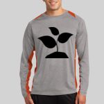 Long Sleeve Heather Colorblock Contender ™ Tee Thumbnail