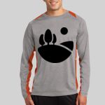 Long Sleeve Heather Colorblock Contender ™ Tee Thumbnail