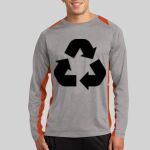Long Sleeve Heather Colorblock Contender ™ Tee Thumbnail