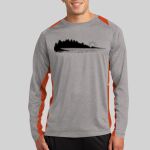 Long Sleeve Heather Colorblock Contender ™ Tee Thumbnail