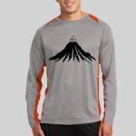 Long Sleeve Heather Colorblock Contender ™ Tee Thumbnail