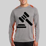 Long Sleeve Heather Colorblock Contender ™ Tee Thumbnail