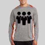 Long Sleeve Heather Colorblock Contender ™ Tee Thumbnail