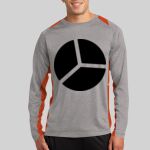 Long Sleeve Heather Colorblock Contender ™ Tee Thumbnail