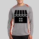 Long Sleeve Heather Colorblock Contender ™ Tee Thumbnail