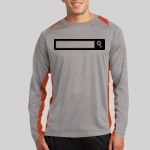 Long Sleeve Heather Colorblock Contender ™ Tee Thumbnail