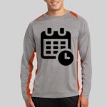 Long Sleeve Heather Colorblock Contender ™ Tee Thumbnail