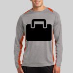 Long Sleeve Heather Colorblock Contender ™ Tee Thumbnail