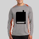 Long Sleeve Heather Colorblock Contender ™ Tee Thumbnail