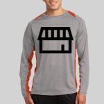 Long Sleeve Heather Colorblock Contender ™ Tee Thumbnail
