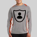 Long Sleeve Heather Colorblock Contender ™ Tee Thumbnail