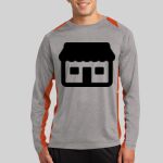 Long Sleeve Heather Colorblock Contender ™ Tee Thumbnail