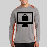 Long Sleeve Heather Colorblock Contender ™ Tee Thumbnail