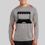 Long Sleeve Heather Colorblock Contender ™ Tee Thumbnail