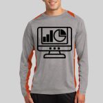 Long Sleeve Heather Colorblock Contender ™ Tee Thumbnail