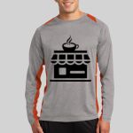 Long Sleeve Heather Colorblock Contender ™ Tee Thumbnail