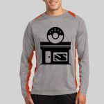 Long Sleeve Heather Colorblock Contender ™ Tee Thumbnail