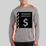 Long Sleeve Heather Colorblock Contender ™ Tee Thumbnail