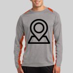 Long Sleeve Heather Colorblock Contender ™ Tee Thumbnail