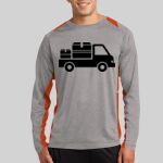 Long Sleeve Heather Colorblock Contender ™ Tee Thumbnail
