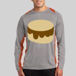 Long Sleeve Heather Colorblock Contender ™ Tee Thumbnail