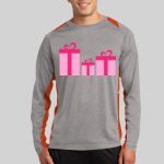 Long Sleeve Heather Colorblock Contender ™ Tee Thumbnail