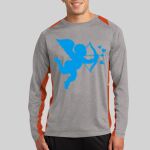 Long Sleeve Heather Colorblock Contender ™ Tee Thumbnail