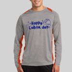 Long Sleeve Heather Colorblock Contender ™ Tee Thumbnail