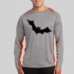 Long Sleeve Heather Colorblock Contender ™ Tee Thumbnail