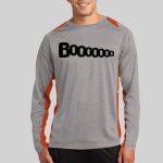 Long Sleeve Heather Colorblock Contender ™ Tee Thumbnail