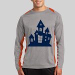 Long Sleeve Heather Colorblock Contender ™ Tee Thumbnail